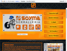 Tablet Screenshot of cerrajeriasoyma.com